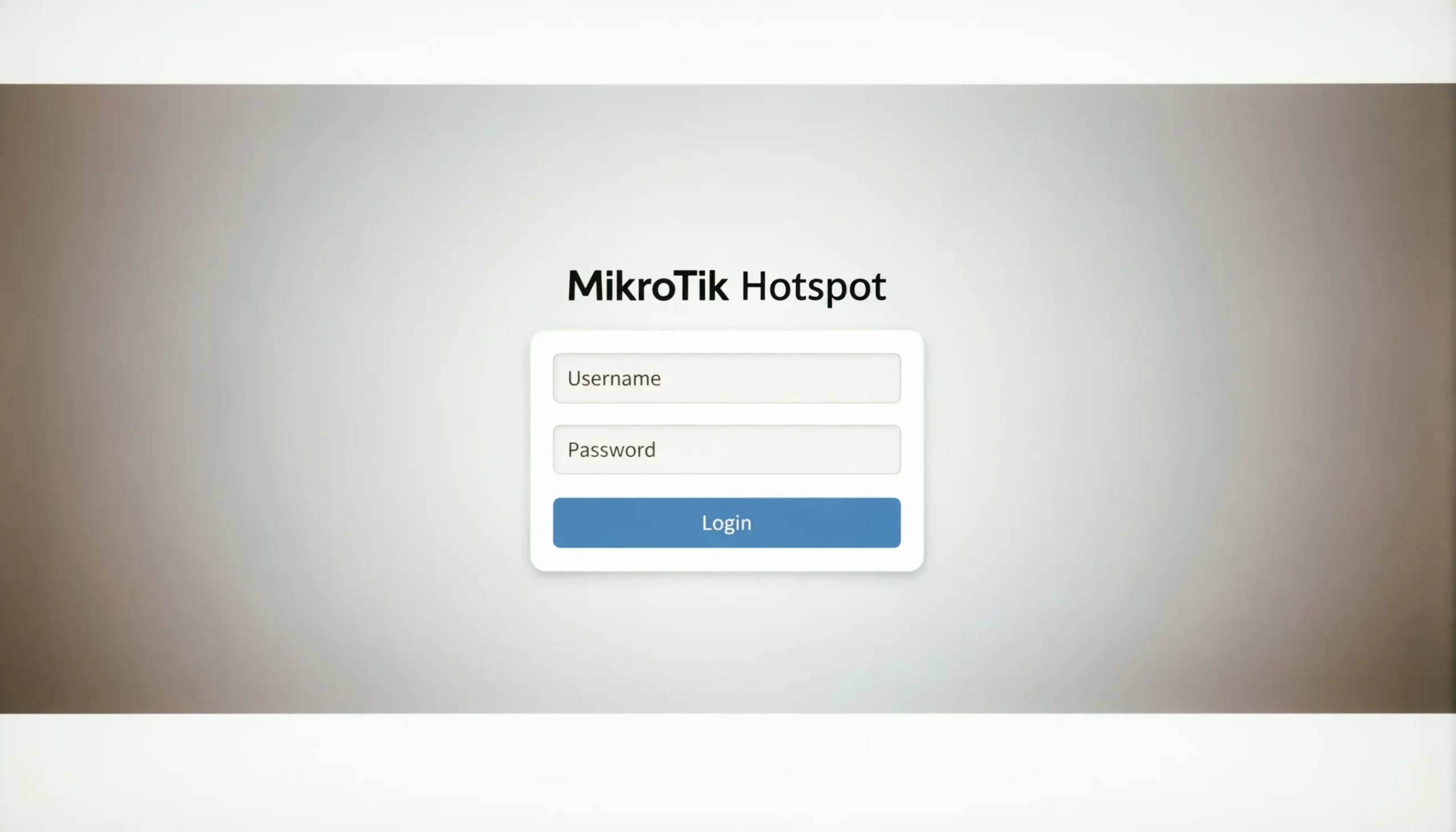 mikrotik hotspot link communication