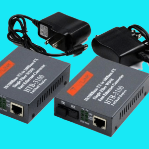 Convertisseur fibre optique rj45